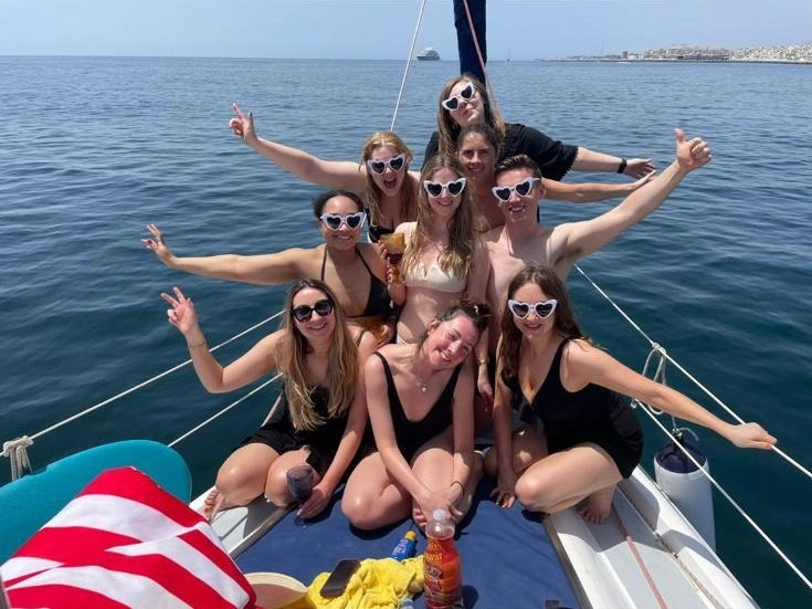 Luxury sunset sailing cruise in Puerto Banus Marbella